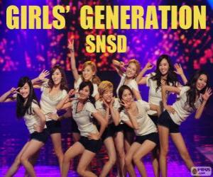 Puzzle Girls’ Generation, SNSD, είναι μια Νότιας Κορέας ποπ ομάδα